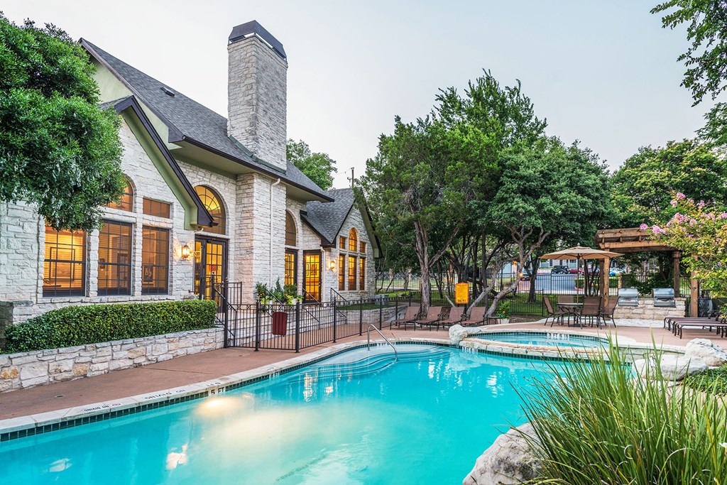 Community pool at Museo, Austin, TX